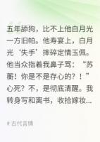 和离后，他跪穿了我门前的青石板