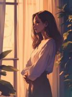 她似飞花入旧园