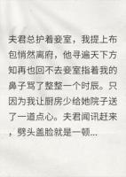 夫君总护着妾室，我转身离府不回，夫君终于慌了