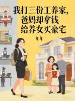 我打三份工养家，爸妈却拿钱给养女买豪宅
