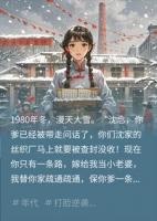 八零资本家大小姐重生后，先把自家厂子上交了