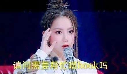 中国新说唱邓紫棋我可以帮你唱Hook是什么意思?