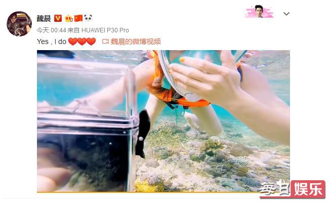 魏晨女友是谁 于玮个人资料介绍